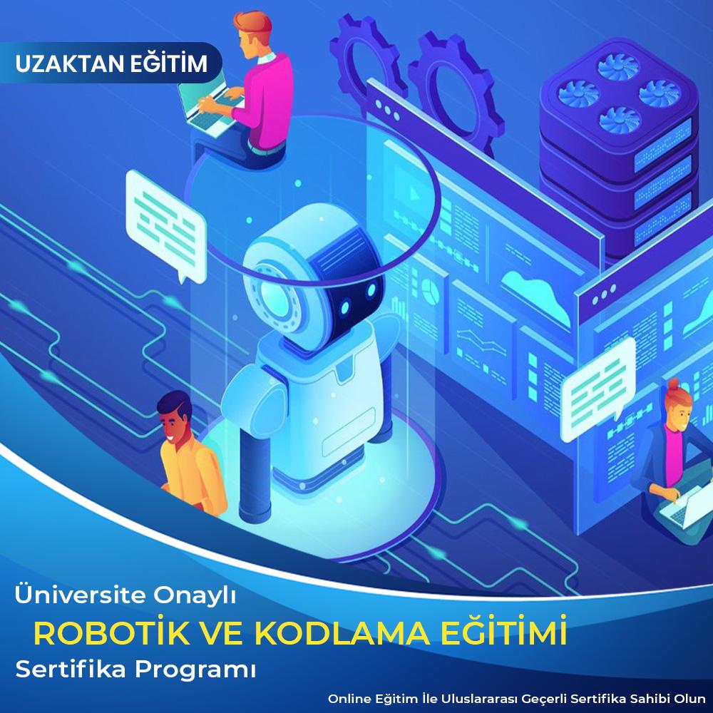 Online Kodlama ve Robotik Eğitmenliği Sertifika Programı ile temel eğitim ve uygulamaları öğrenin. Sertifikalı ve esnek program