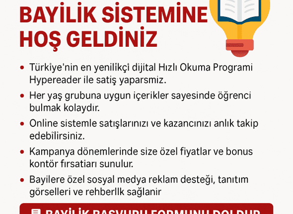 hızlı okuma bayilik sistemi